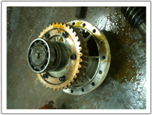 gear box 4 in workshop